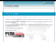 Tablet Screenshot of courtlandpartners.com